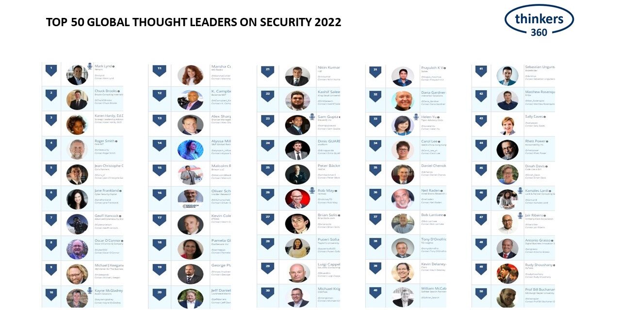Top 50 Global Thought Leaders and Influencers on Digital Transformation  2022