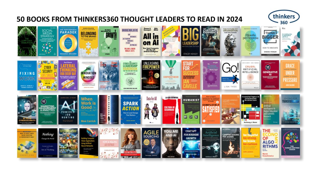 50 Books from Thinkers360 Thought Leaders You Should Read in 2024